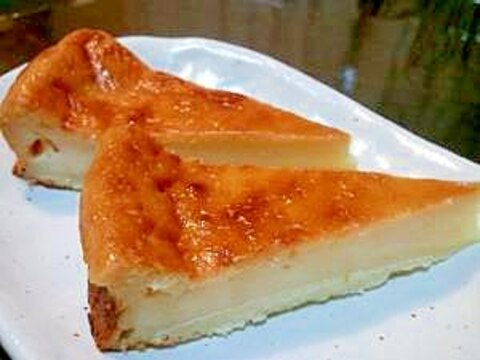 チーズケーキ風　冷やして美味しいヨーグルトケーキ